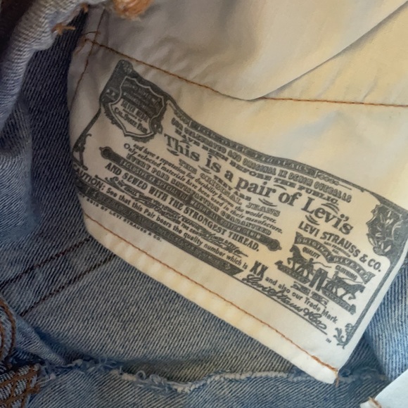 LEVI’S Denim ribcage skirt Size 26 - Picture 8 of 8